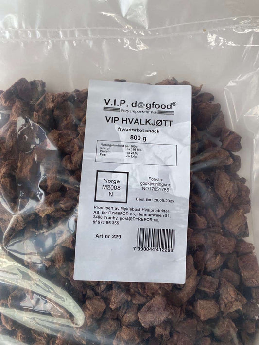 V.I.P. Frysetørket Hvalsnack